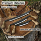 3-Piece Curved Drawknife (Palm Handles) Set