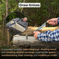 3-Piece Curved Drawknife (Palm Handles) Set