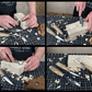 3-Piece Spoon Carving Tool Set