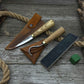 3-Piece Hand-Forged Spoon Carving Tool Set