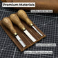 3-Piece Leather Edge Skiver Set