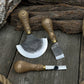 3-Piece Leather Working Kit with Leather Sheaths