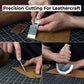 3-Piece Leatherworking Knife Set with Leather Sheaths