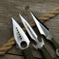 3-Piece Throwing Knife Set with Leather Roll