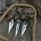 3-Piece Throwing Knife Set with Leather Roll