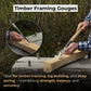 3-Piece Timber Framing Rounded Chisel Set