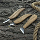 3-Piece Wood Carving Knife Set