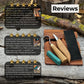 3-Piece Wood Carving Knife Set – Whittling Knife, Hook Knife & Leather Strop