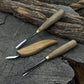 3-Piece Wood Carving Tool Set – For Geometric, Detail & Relief Carving