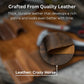 3 Pocket Leather Tool Roll