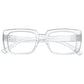 30% Blue Light Blocking Glasses Metalless Screwless Eyeglasses NR9107-B15