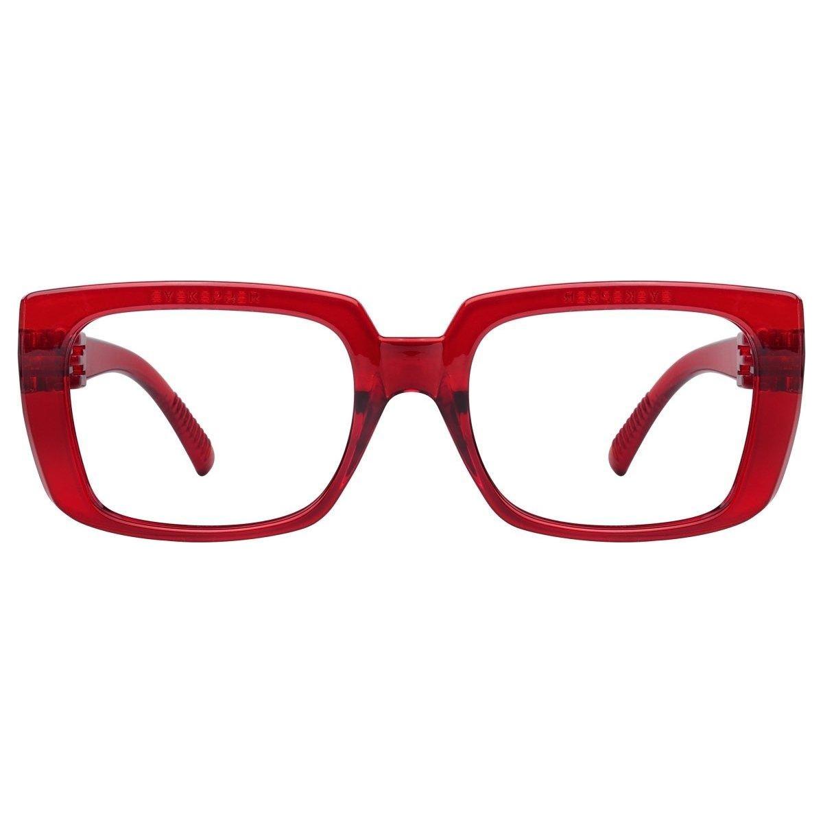 30% Blue Light Blocking Glasses Metalless Screwless Eyeglasses NR9107-B15