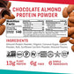 Octonuts Chocolatey Almond Protein Powder (Pack of 8 - 21 oz)
