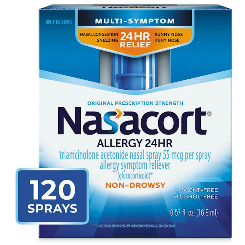 Nasacort Nasal Spray, Allergy 24 Hr Relief 0.57 Fl Oz