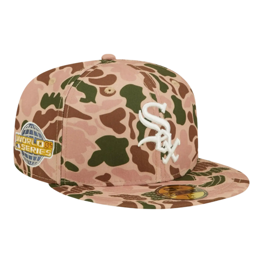 New Era 59Fifty MLB Chicago White Sox Duck Camo Fitted Hat