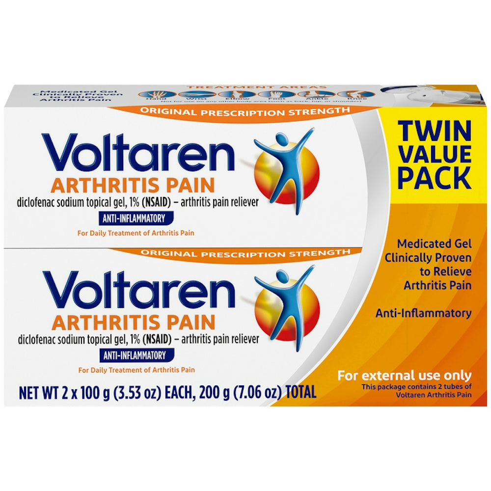 Voltaren® Arthritis Pain Relief – Topical Diclofenac Sodium Gel 1%
