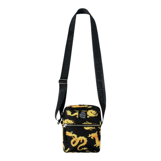 Anti Social Social Club 24k Side Bag Black