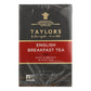Taylors of Harrogate English Breakfast Tea Bags - 6 x 50 Bags