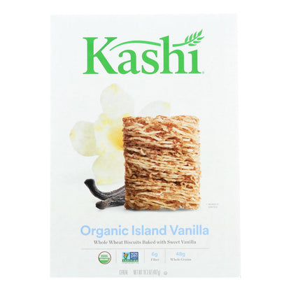 Kashi Organic Island Vanilla Whole Wheat Cereal - Pack of 12 - 16.3 Oz