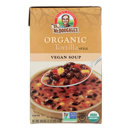 Dr. Mcdougall's Organic Tortilla Soup (Pack of 6 - 18 Oz.)