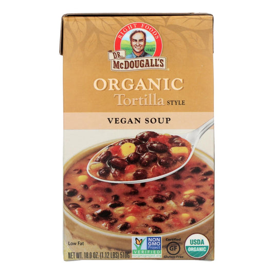 Dr. Mcdougall's Organic Tortilla Soup (Pack of 6 - 18 Oz.)