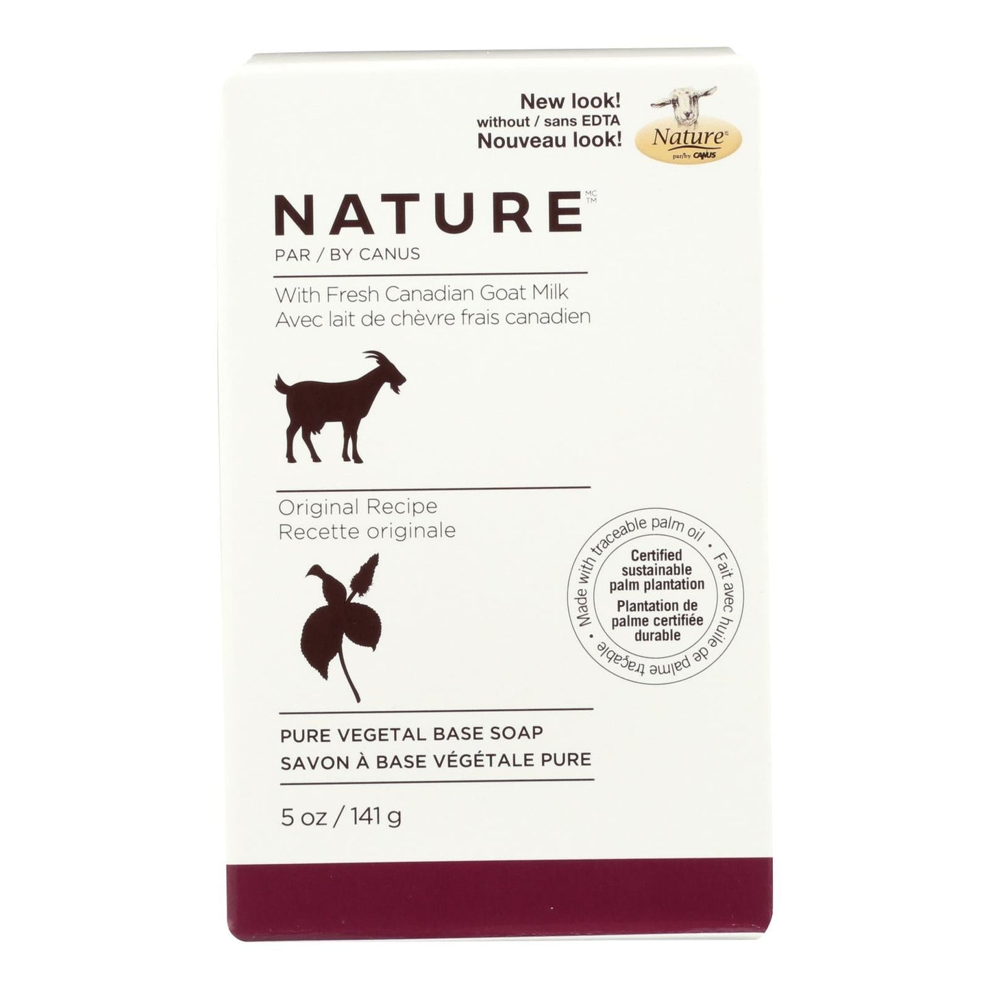 Canus Original Fragrance Goats Milk Bar Soap - 5 Oz