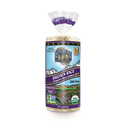 Lundberg Family Farms Brown Rice Cakes (6-Pack, 8.5oz)