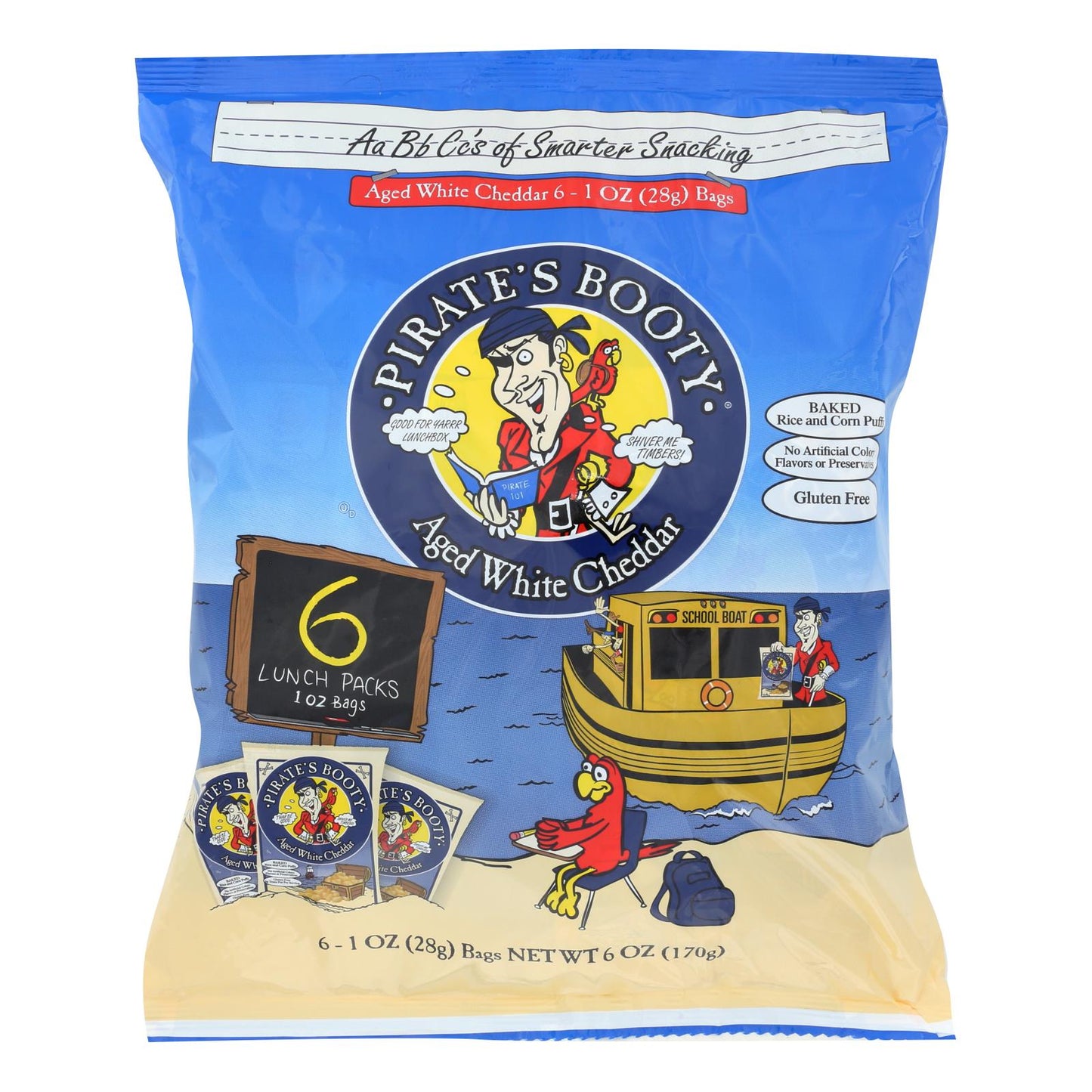 Pirate Brands Pirate's Booty Multipack (12 - 6/1 Oz. Bags)