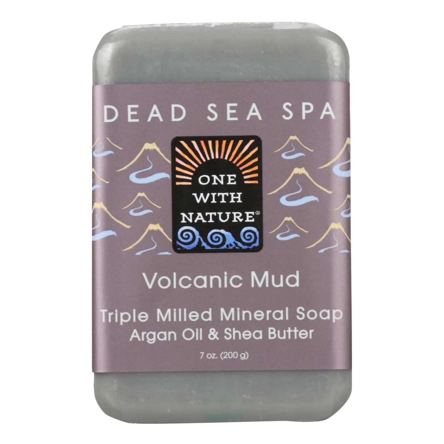 One With Nature Volcanic Mud Cleansing Bar Soap (7 Oz.)