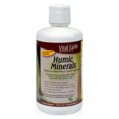 Vital Earth Humic Minerals Liquid Concentrate (32 Fl Oz.)