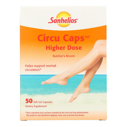 Sanhelios Circu Caps: Boost Blood Circulation with 50 Potent Softgels