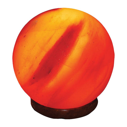 Evolution Salt Crystal Sphere Lamp - 6 Inch