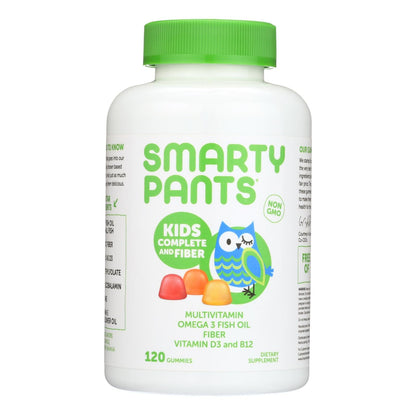 Smartypants Kids Complete Multivitamin & Fiber Gummies (120 Count)