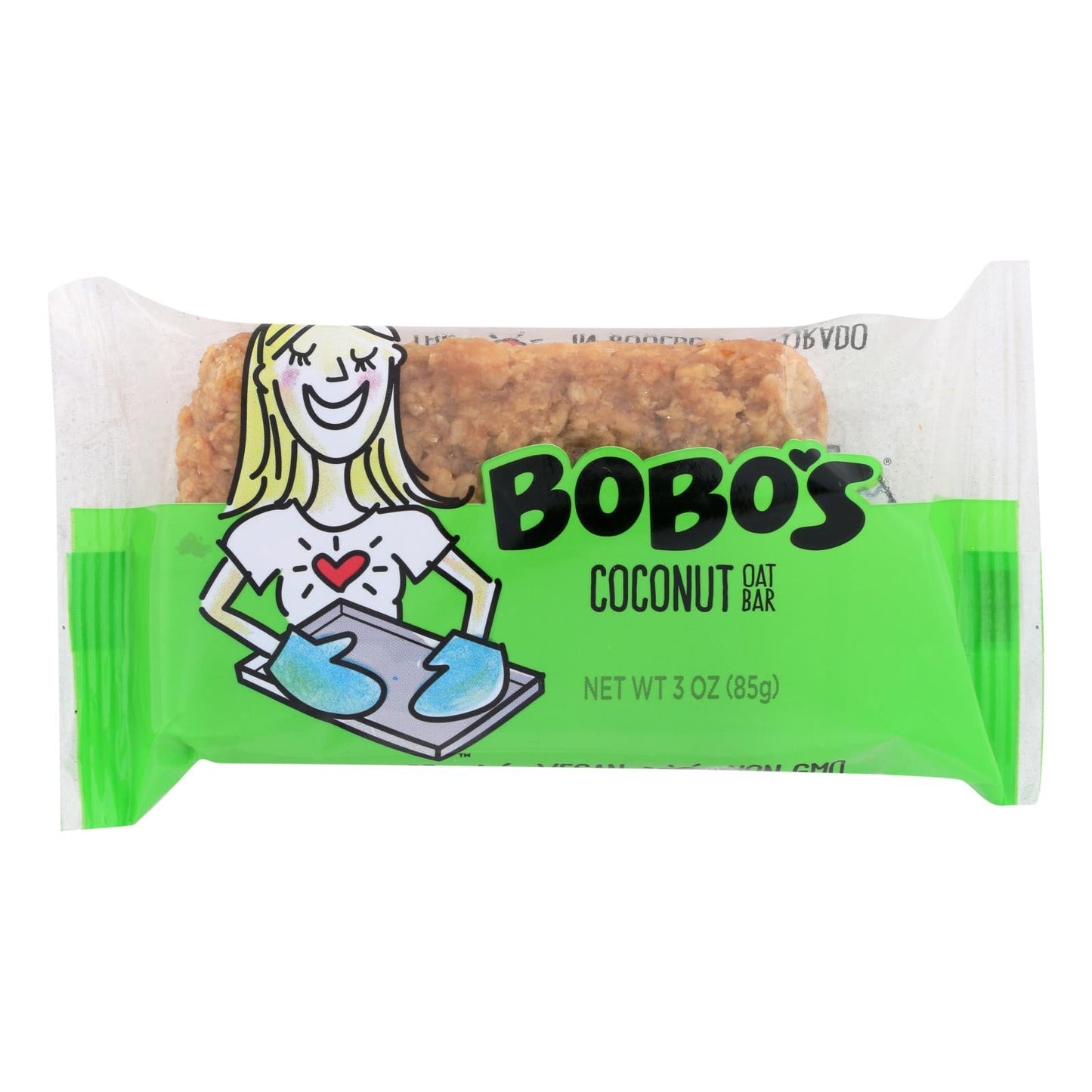 Bobo's All Natural Coconut Oat Bars, 3 oz, Case of 12