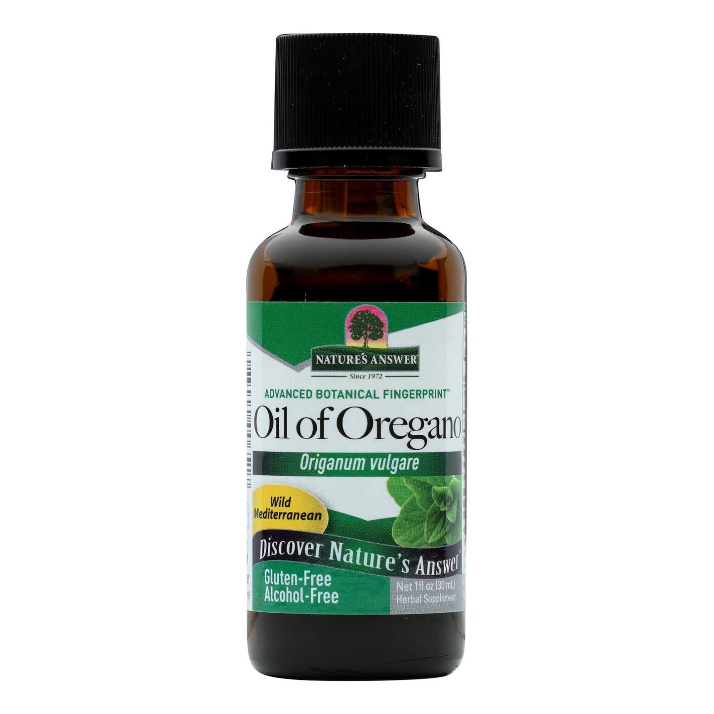Nature's Answer Essential Oil of Oregano Leaf, Pure & Organic, 1 fl oz