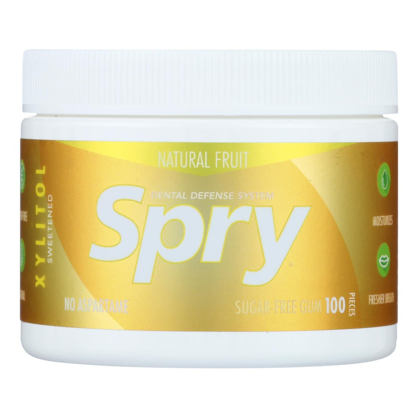 Spry Fresh Fruit Chewing Gum (Pack of 100)