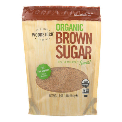 Woodstock Organic Brown Sugar (12 Pack, 16 Oz.)