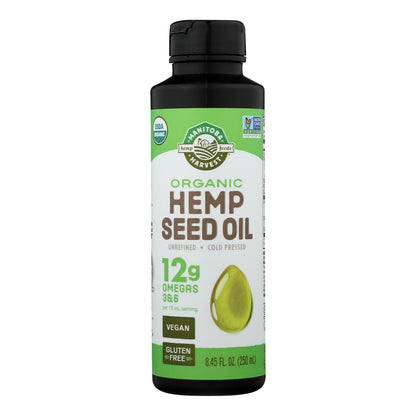 Manitoba Harvest Organic Hemp Oil - 8.4 Fl Oz