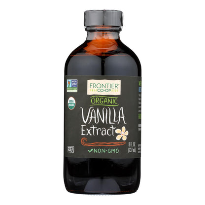 Frontier Herb - Organic  Vanilla Extract, 8 Oz.