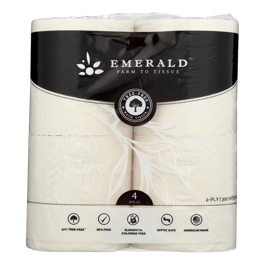Emerald Premium 2-ply Soft and Strong Bath Tissue for Everyday Value (Pack of 12)