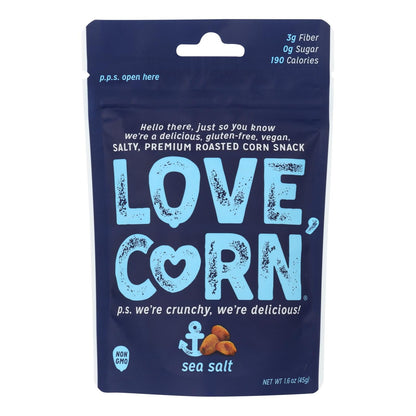 Love CornⓇ Premium Crunchy Corn Snack (12 Pack) 4 Oz