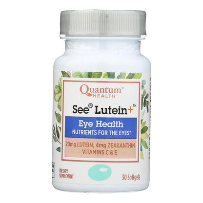 Quantum Research See Lutein Eye Health Support, 30 Softgels