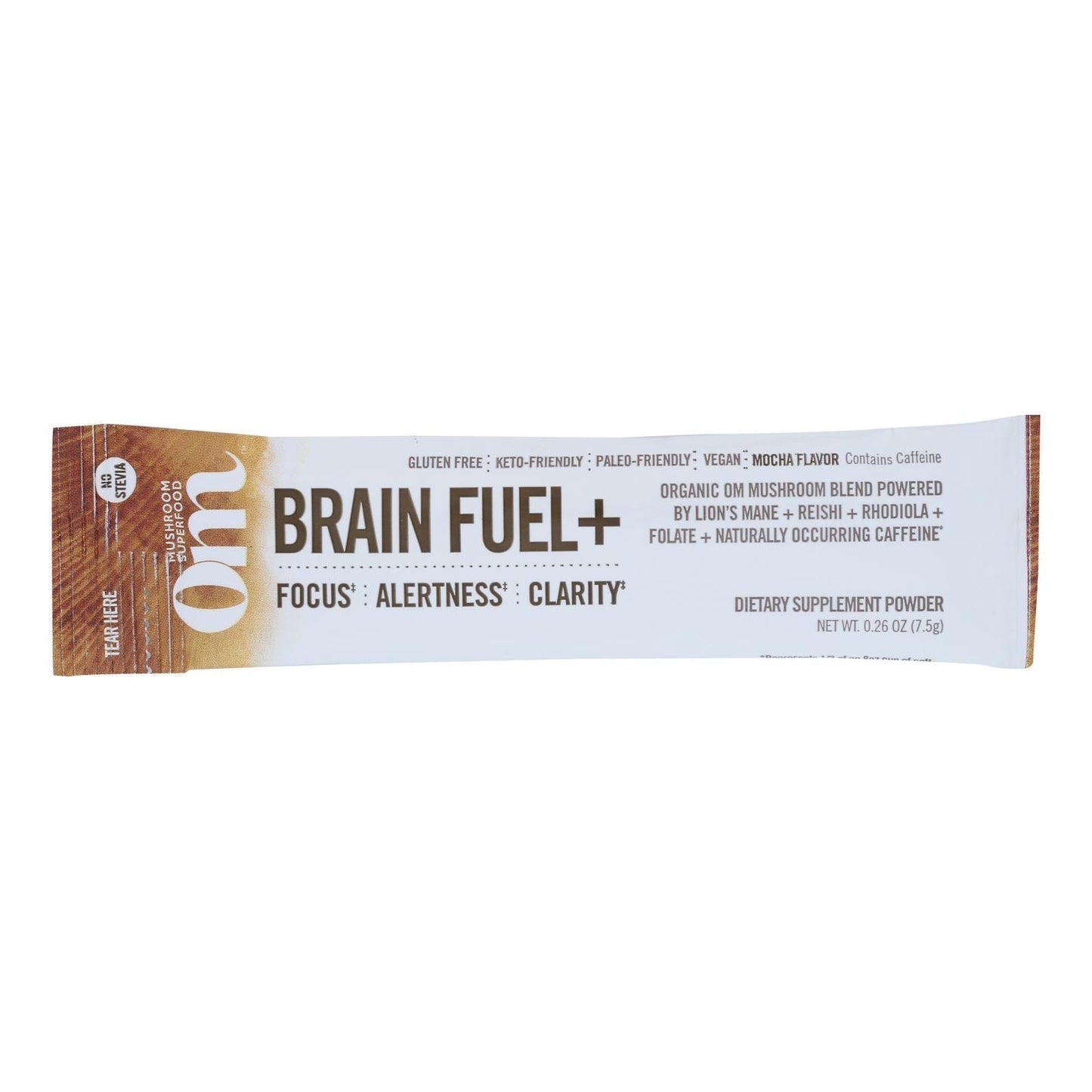 Om-Burn Fuel: Mushroom Energy Support - 0.26 Oz. (Pack of 10)