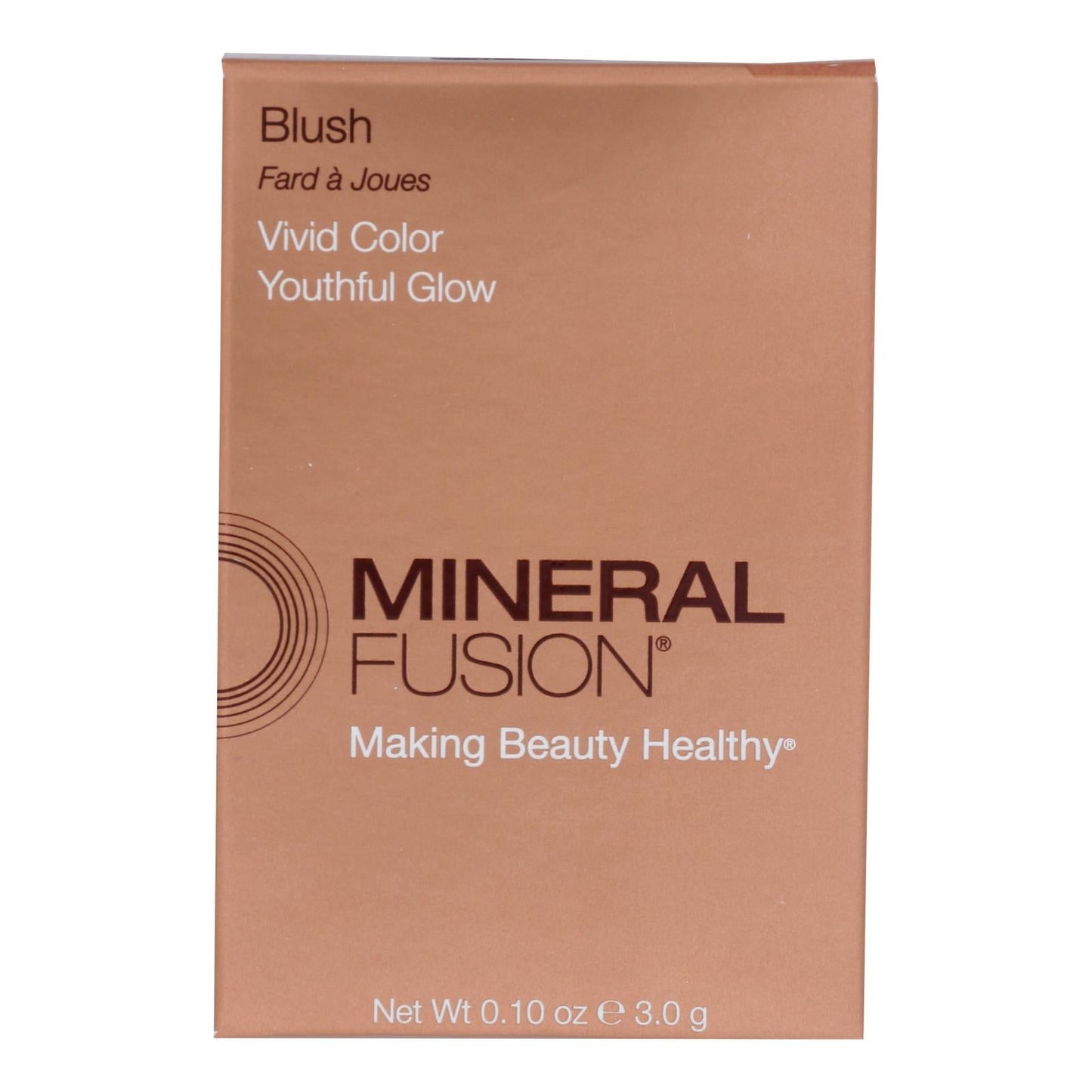 Mineral Fusion Blush Harmony (0.1 Oz.) - Natural Blush for a Healthy Glow, Cruelty-Free and Vegan