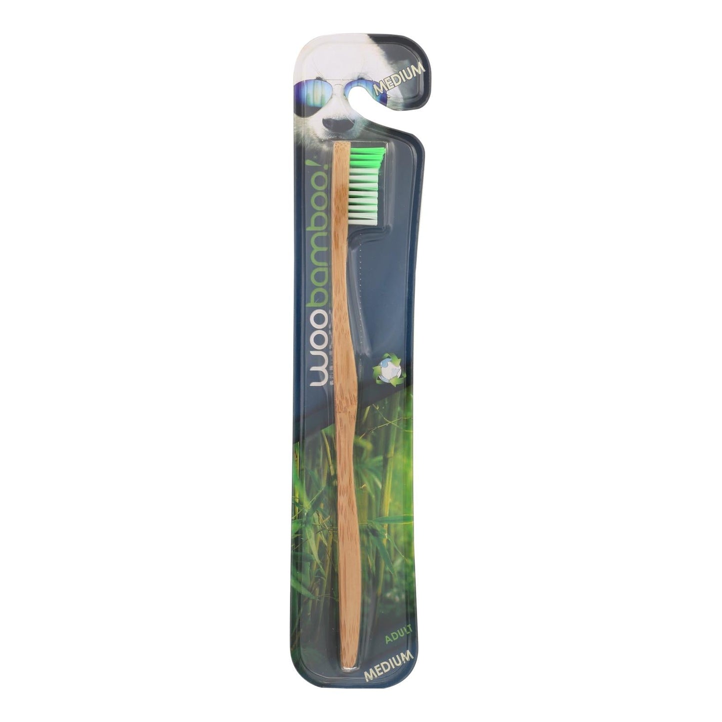 Medium Adult Toothbrushes from Woobamboo! (6-Pk)