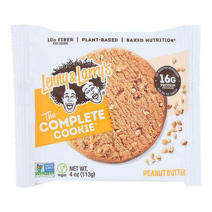 Lenny & Larry's The Complete Cookie Peanut Butter (12-Pack x 4 Oz Each)