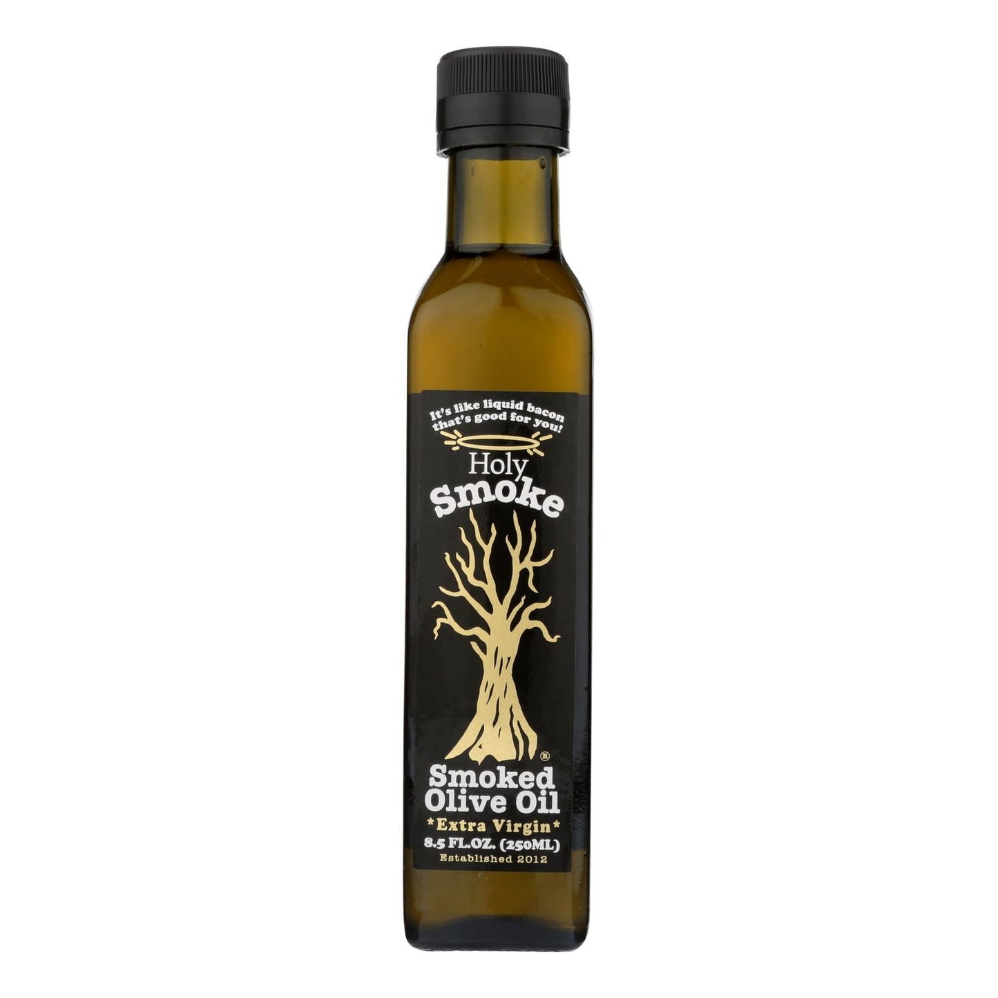 Holy Smoke Smoked Olive Oil (Pack of 6 - 8.5 Fl Oz)