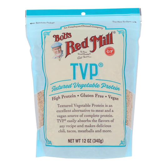 Bob's Red Mill Texturized Vegetable Protein, Gluten-Free (Pack of 4, 12 oz.)