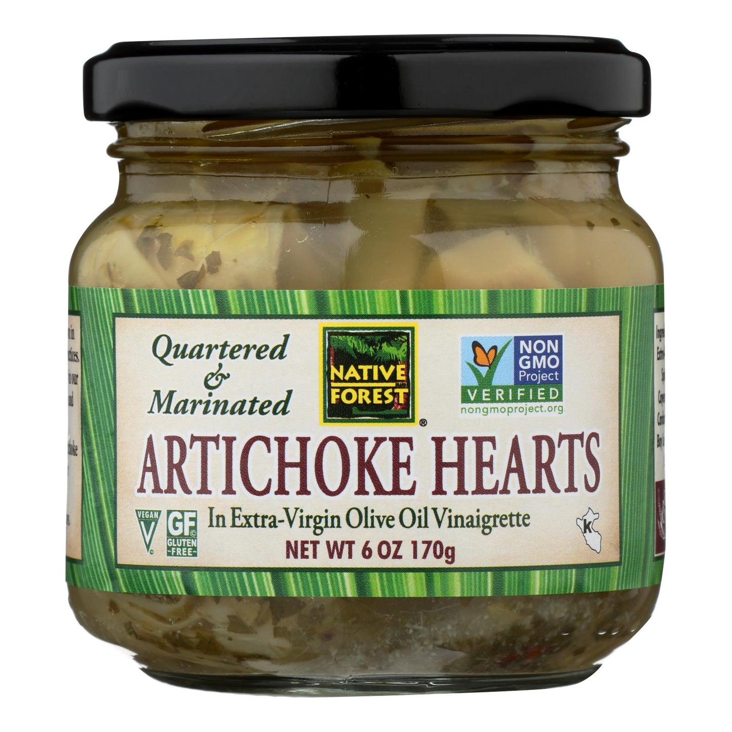 Native Forest Marinated Artichoke Hearts, 6 oz, Pack of 6
