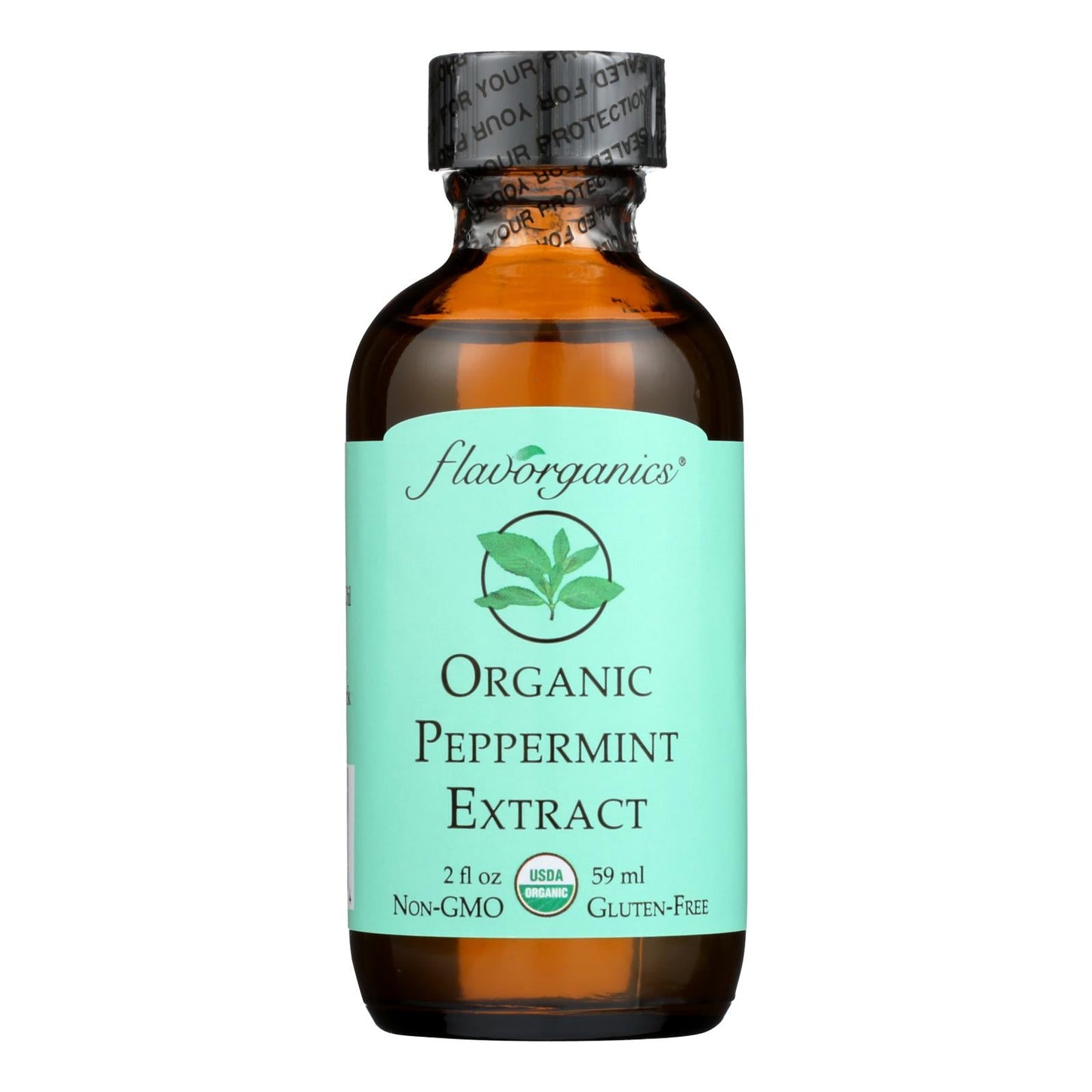 Flavorganics Organic Peppermint Extract, 2 Oz.